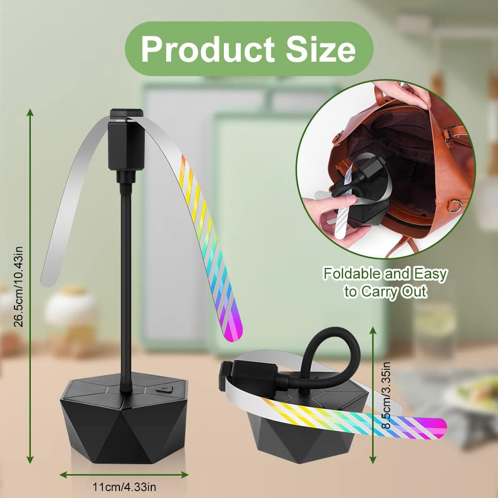 Thumbnail 3 de AMFUN Automatic Bugs Repellent Fan - 3PCS Soft Blades