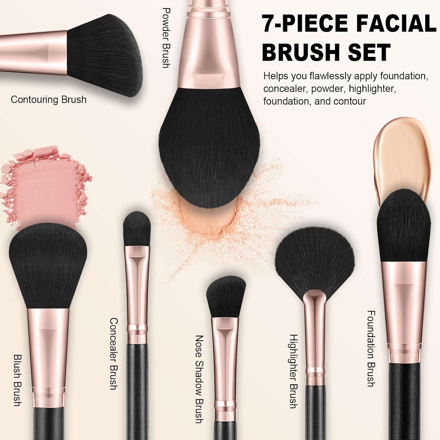 Thumbnail 1 de Silkpuff 15-Piece Makeup Brushes Set