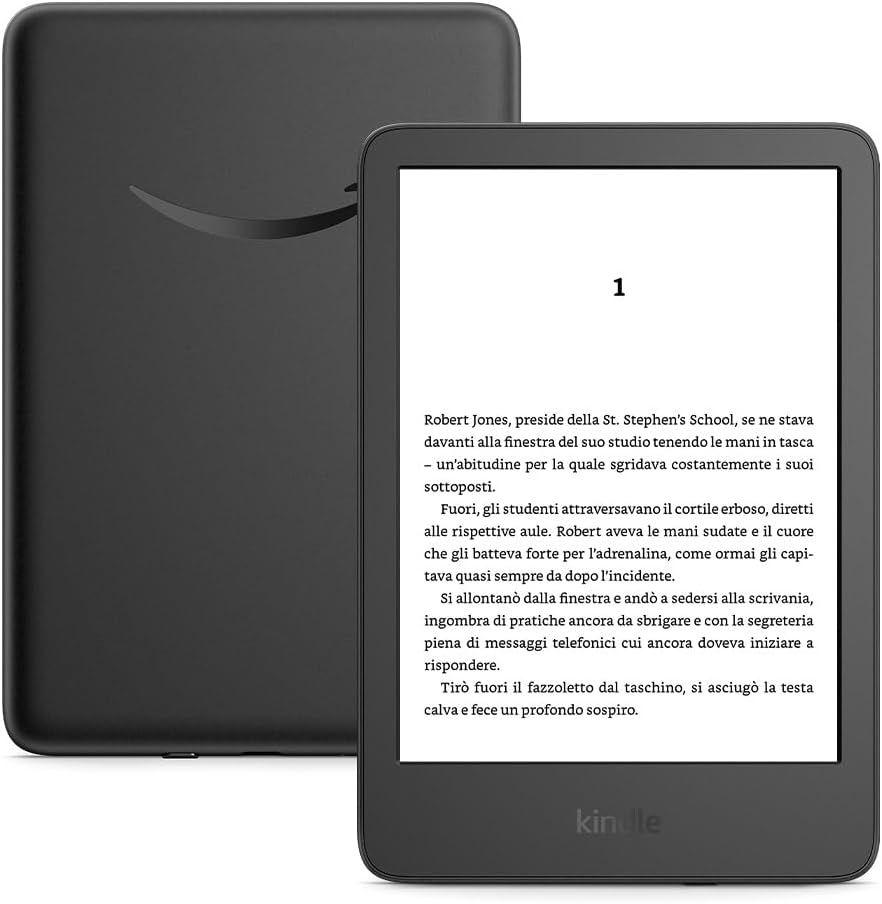 Detalle 2 de Amazon Kindle (ultimo modello) con 16 GB e illuminazione frontale regolabile, nero