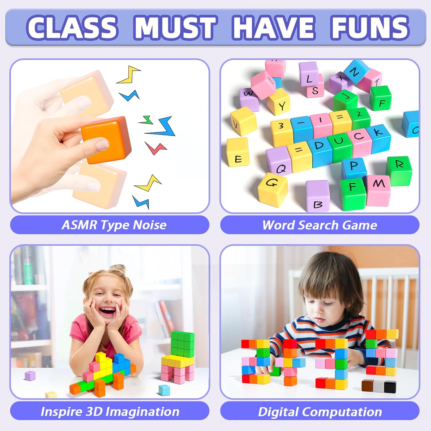Detalle de Apluses Magnetic Blocks magnetic building set for ages 3+