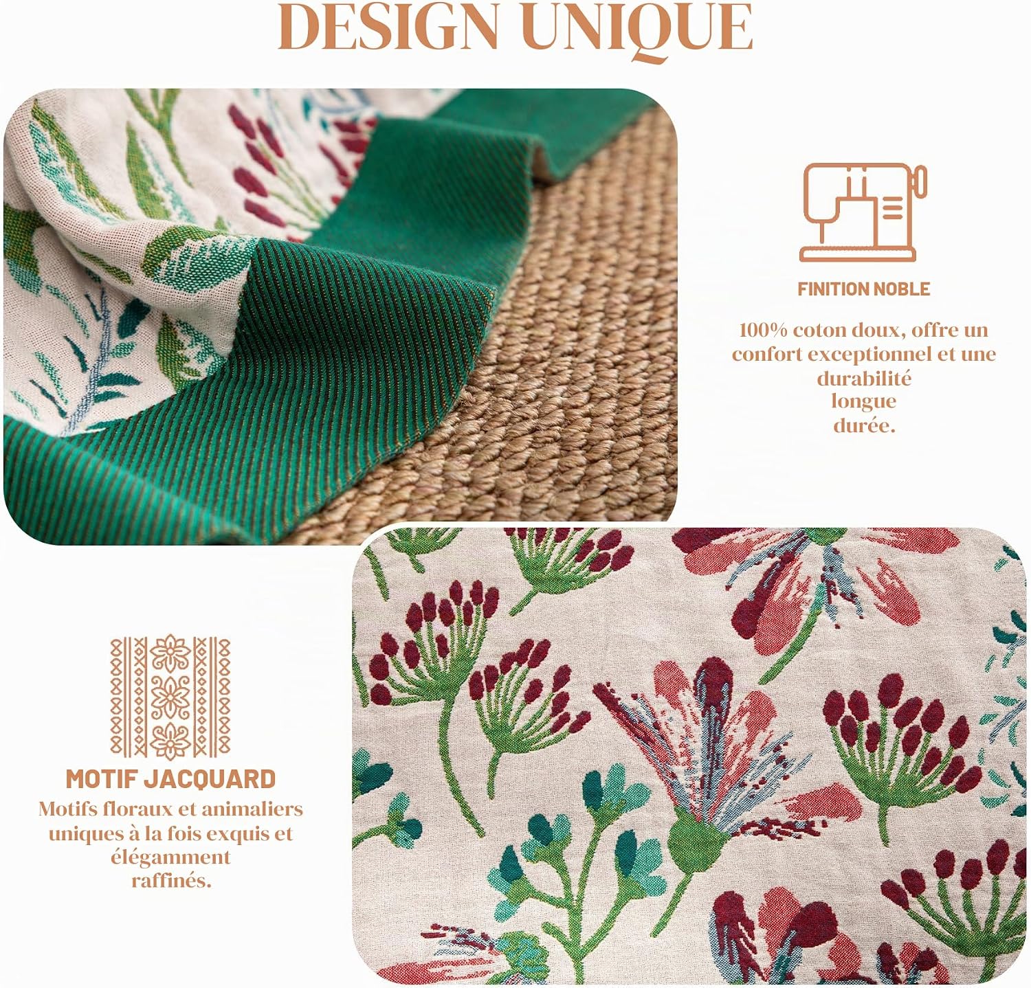 Thumbnail 6 de Dormilin EU-HA-SZLST-LL-200230 boho-sprei 200 x 230 cm, dubbelzijdig katoen