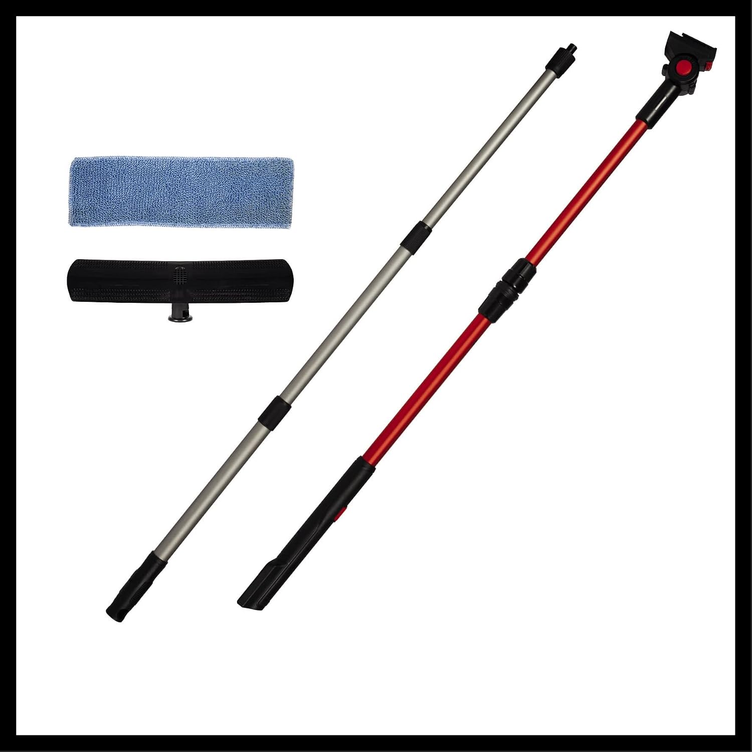 Detalle de Einhell BRILLIANTO Telescopic Pole Set for Cordless Window Cleaner with Microfibre Pad