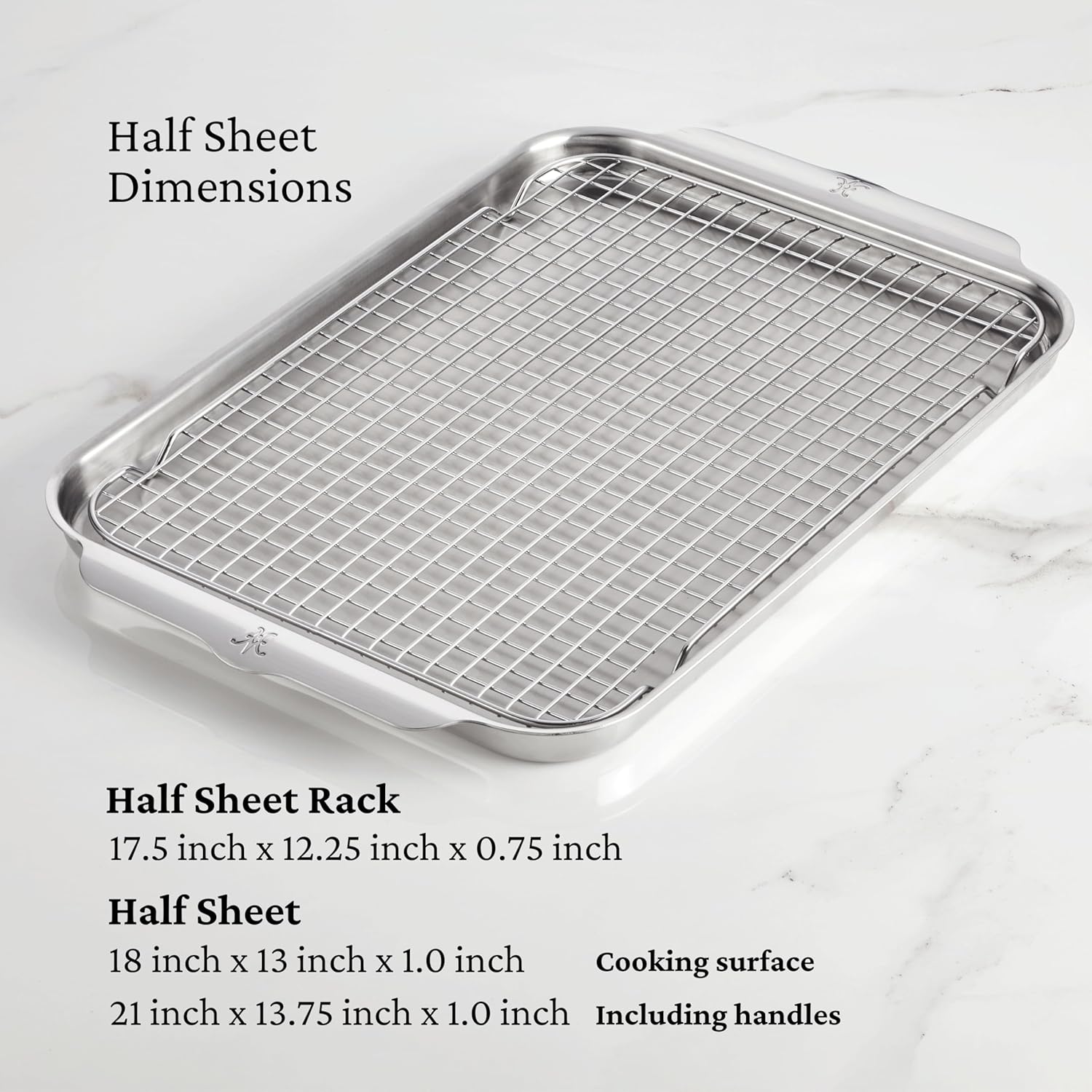 Thumbnail 1 de Hestan Provisions OvenBond 5-Piece Tri-ply Stainless Steel Ovenware Baking Sheet Set