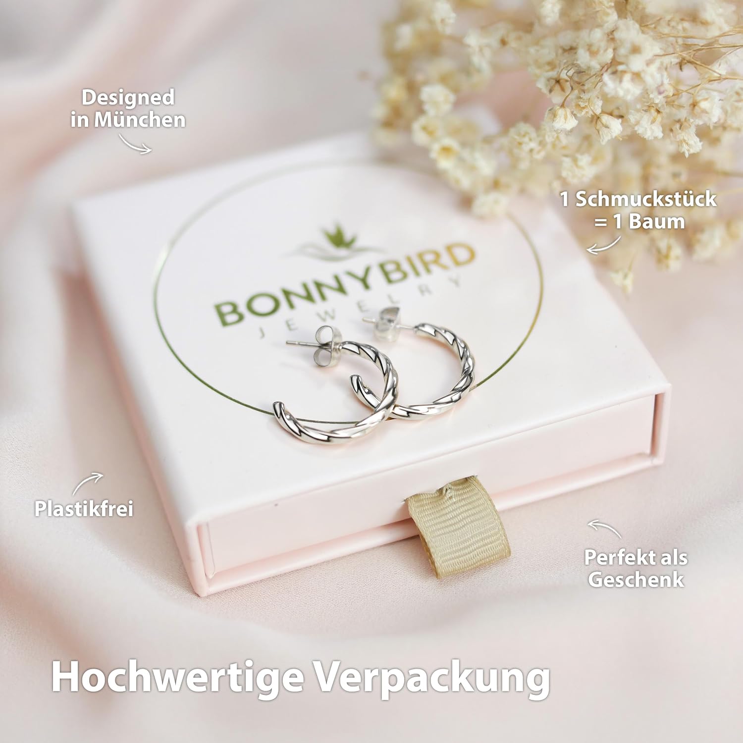 Thumbnail 5 de BONNYBIRD BonnyTwist wasserfeste Ohrringe đ