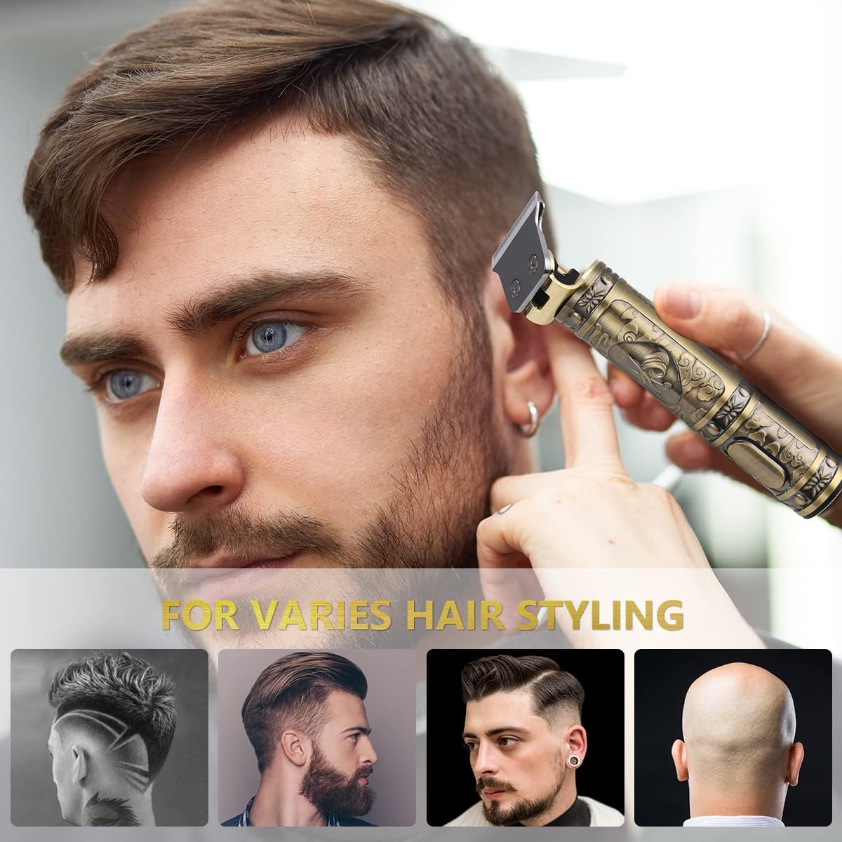 Thumbnail 6 de URAQT T-Blade Trimmer 3 guide combs