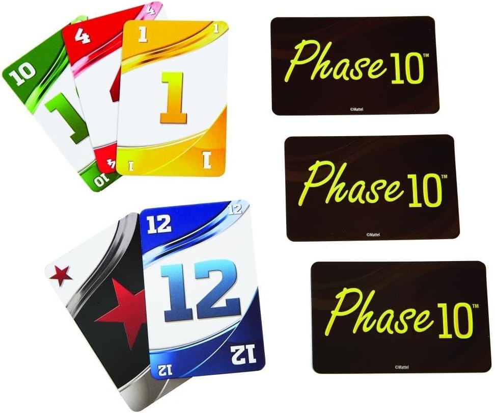 Thumbnail 6 de Mattel Games Phase 10 Basis Kartenspiel 🎲