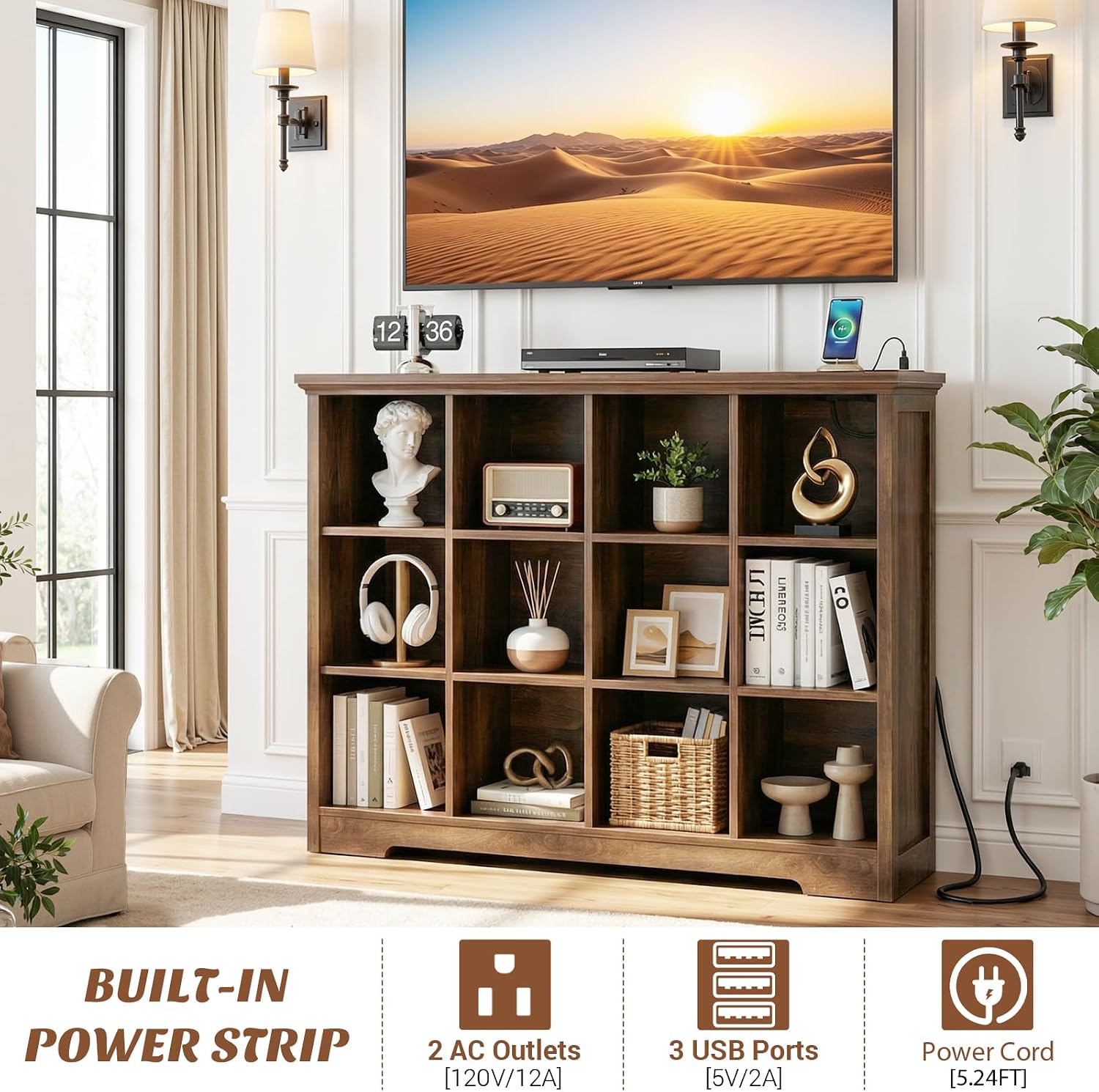Detalle 2 de Aheaplus 12-Cube Storage Organizer