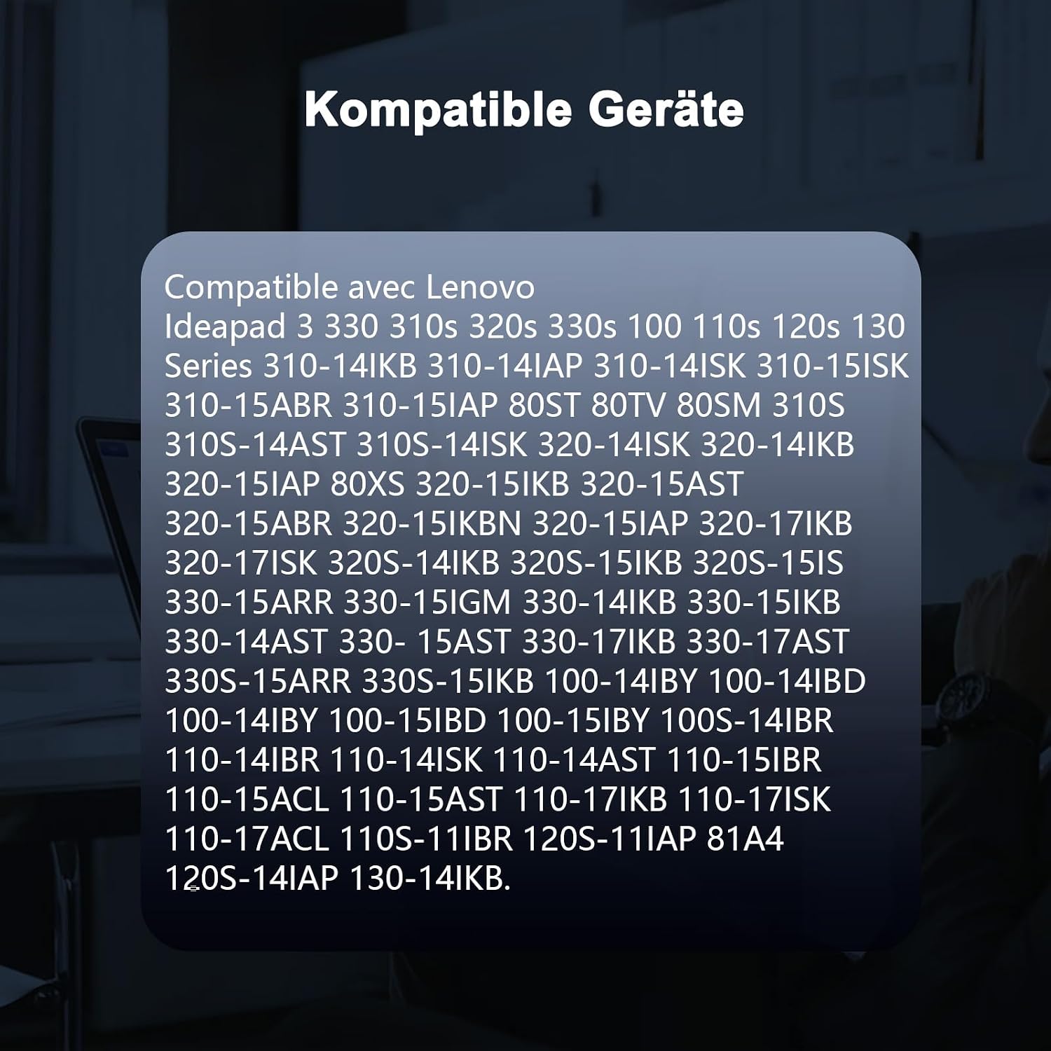 Detalle 2 de Lenovo Ideapad Netzteil Ladekabel 65W