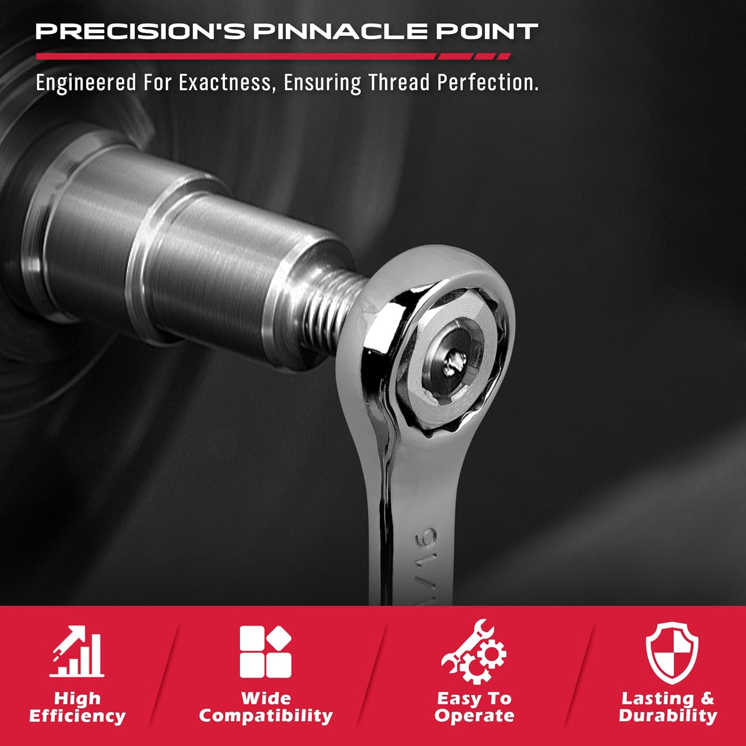 Thumbnail 2 de SEDY Thread Repair Thread Chaser Tool Set (49-Piece) for Metric & SAE Thread Cleaning