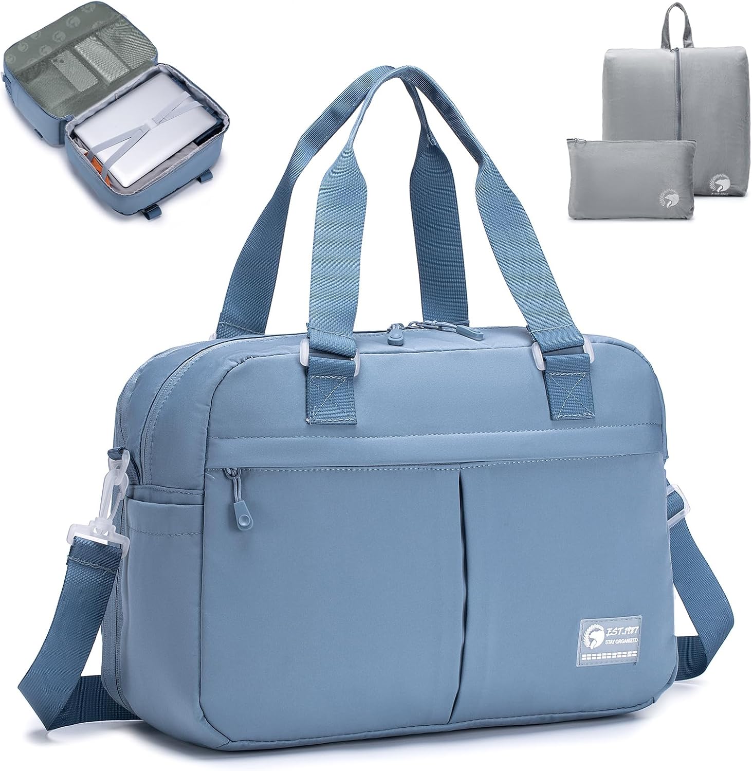 Detalle de SPAHER Ampliable 40x30x15 → 25 Bolsa de viaje