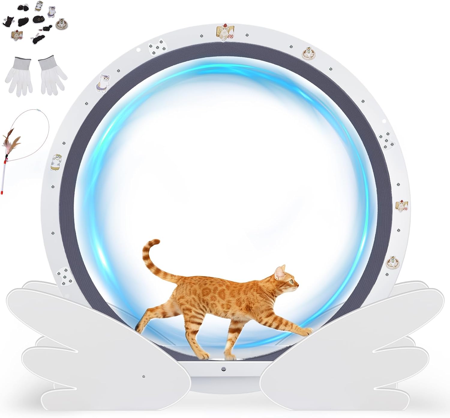 Detalle de GTPLAYER Cat Exercise Wheel, 40-Inch