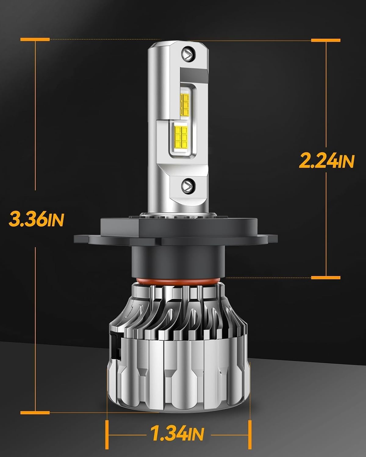 Thumbnail 6 de SEALIGHT H4 46000LM LED Headlight Bulbs