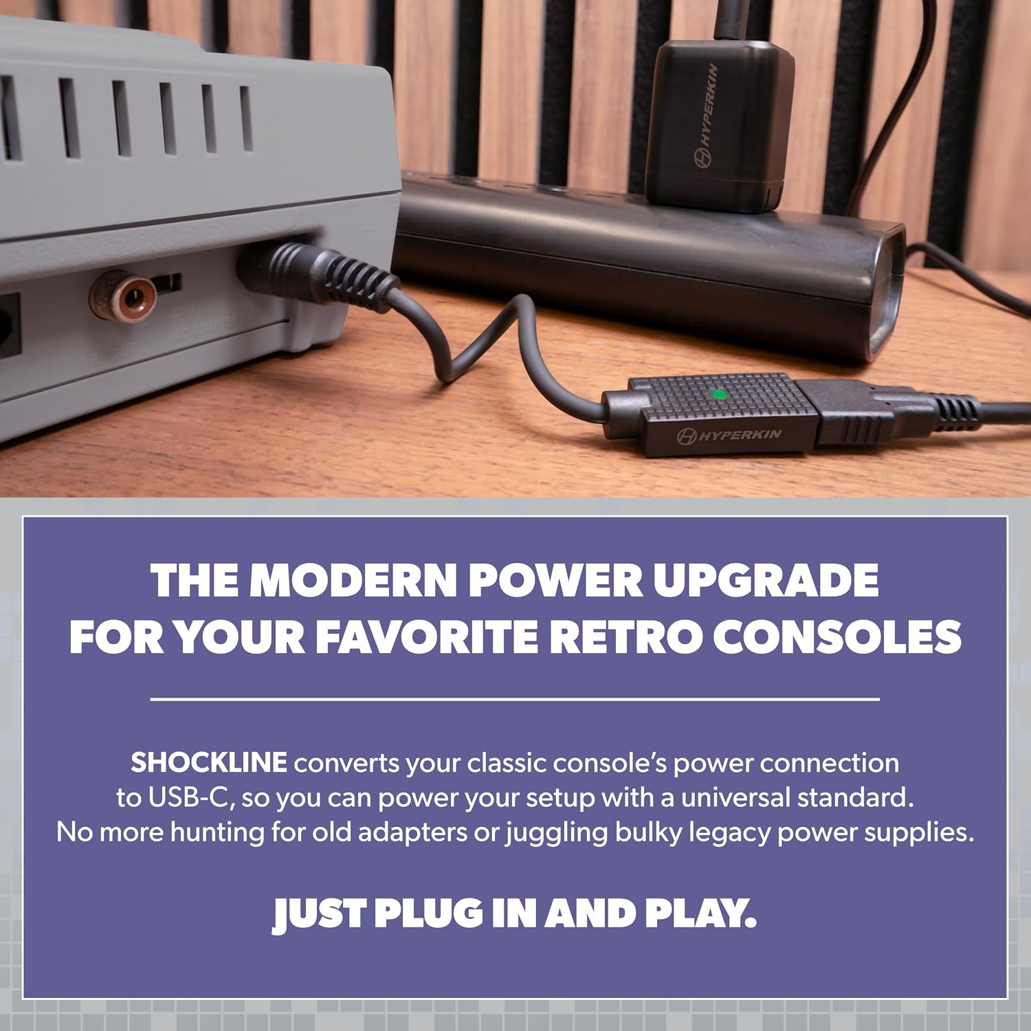 Thumbnail 3 de Hyperkin ShockLine M07746 Power Adapter Bundle for NES, SNES & Genesis