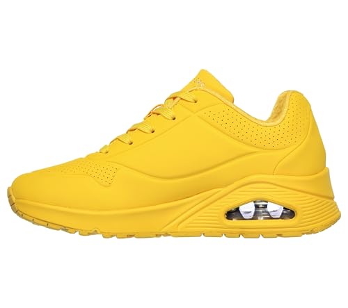 Detalle de Skechers Femme Uno Stand Air Fashion-sneakers Jaune - 41 EU