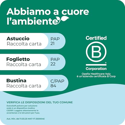 Detalle 2 de DulcoSoft Lassativo Macrogol 4000, 20 Bustine — sollievo delicato per stitichezza