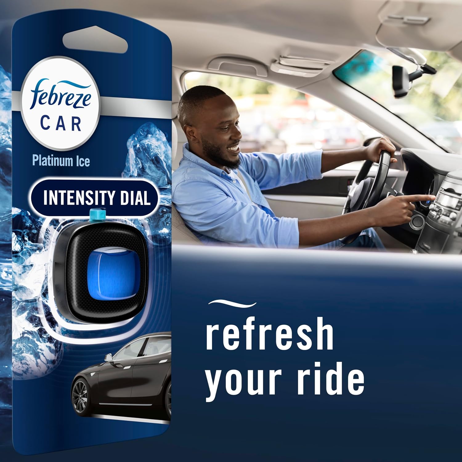Detalle de Febreze Car Air Freshener Vent Clip, 2.2 mL