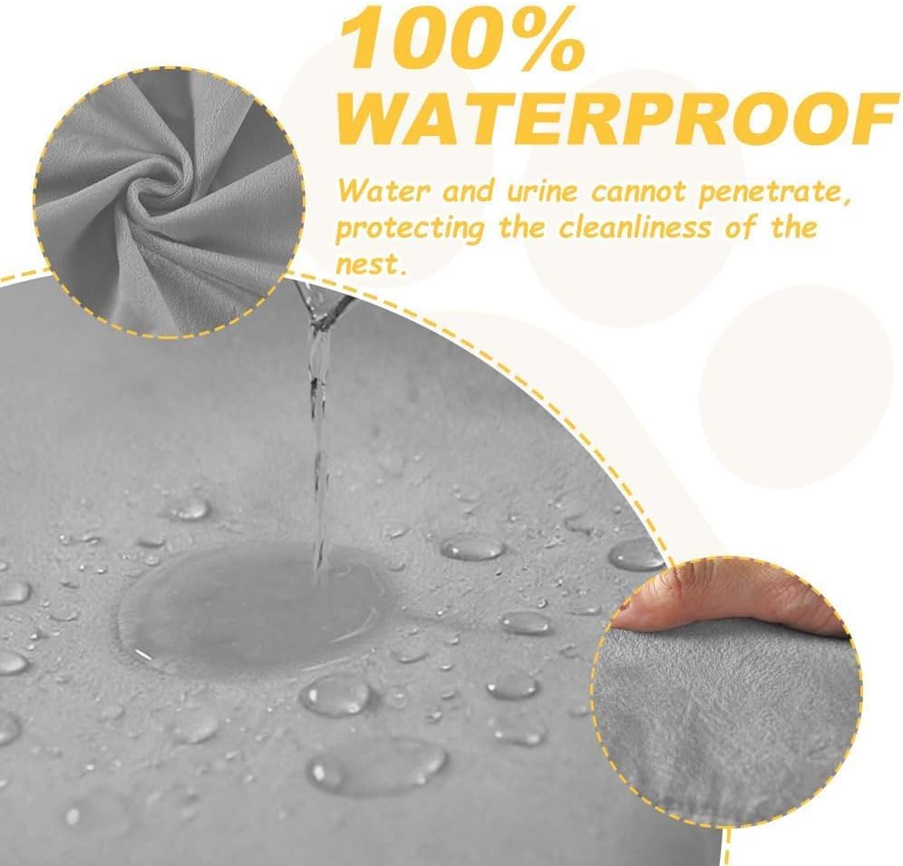 Thumbnail 1 de DUJUIKE Copriletto impermeabile per cani Grigio S