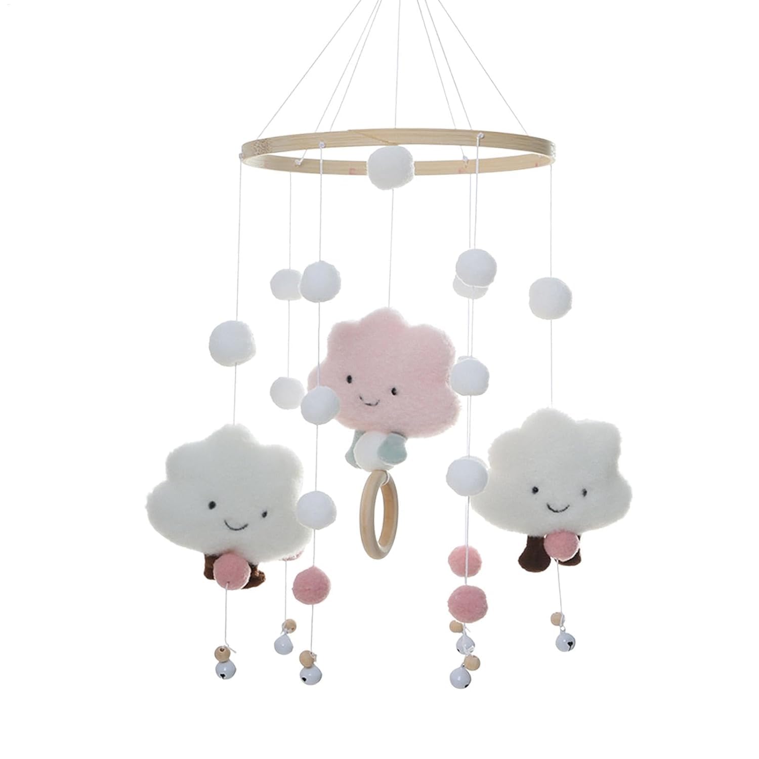 Thumbnail 6 de TVAIVTN Baby Mobile 3D Wolken