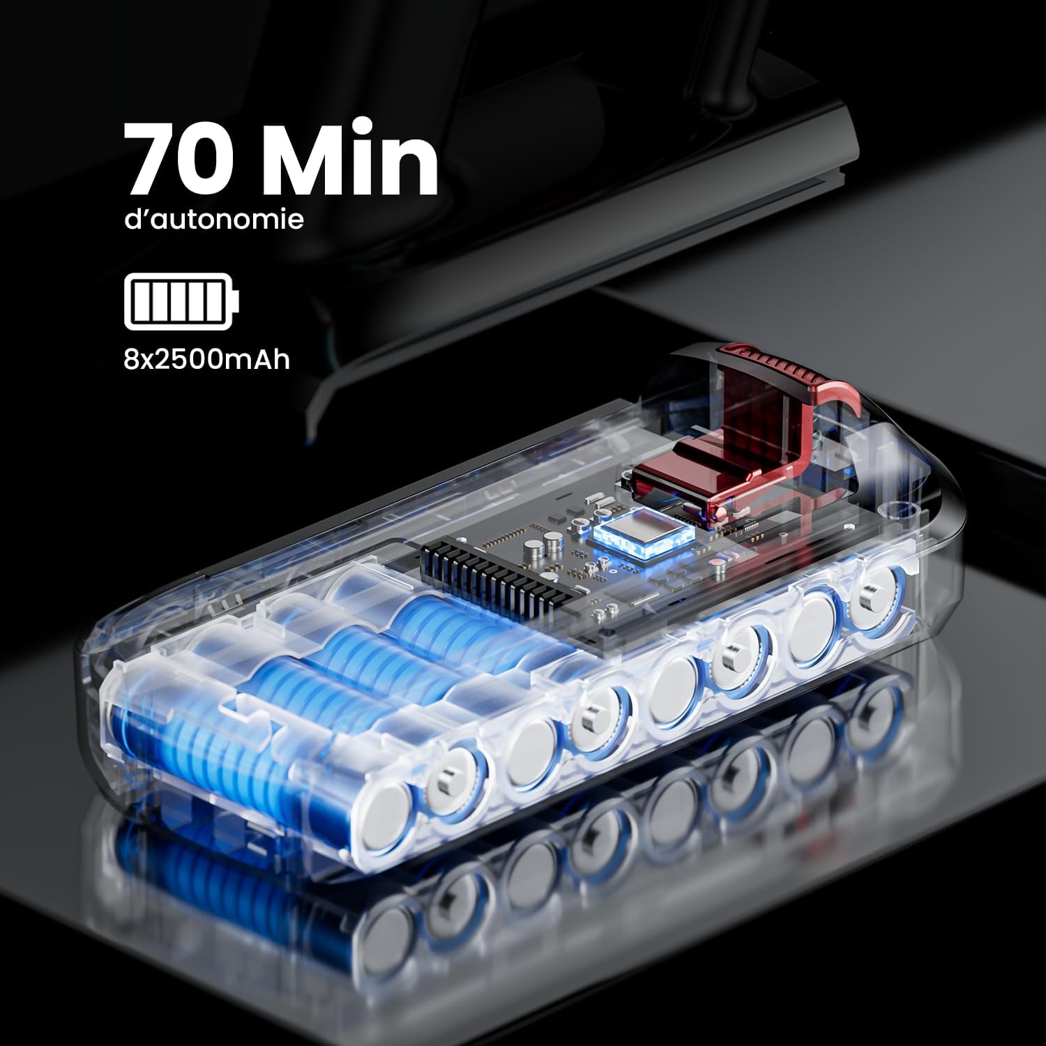 Thumbnail 2 de FDUXUD Aspirateur Balai sans Fil 55KPa – Puissance, Autonomie et Design Autoportant