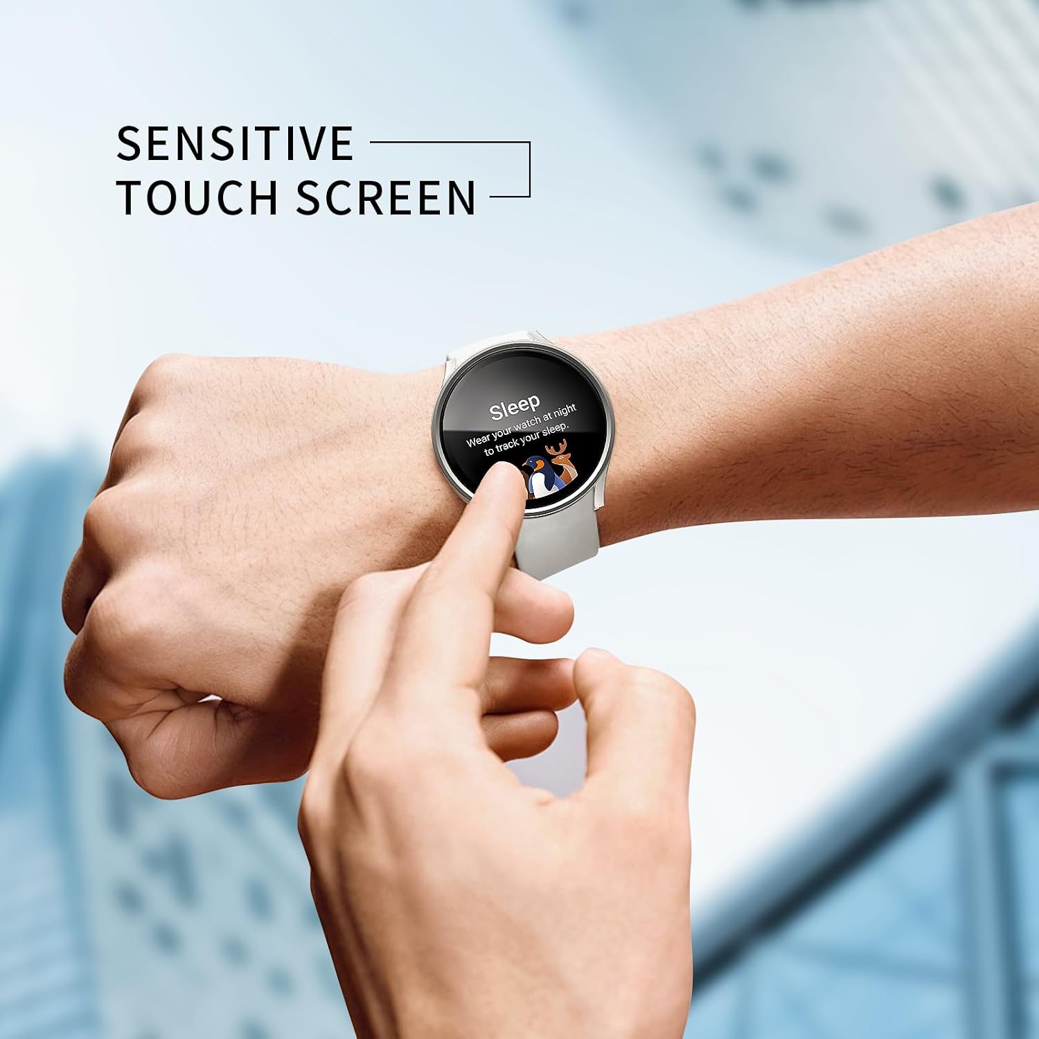 Thumbnail 3 de Landhoo 6+6 Pack Galaxy Watch7 40mm screen protector
