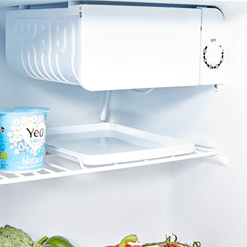 Detalle de Cookology 45L Tabletop Mini Fridge with Chiller Box - Stainless Steel