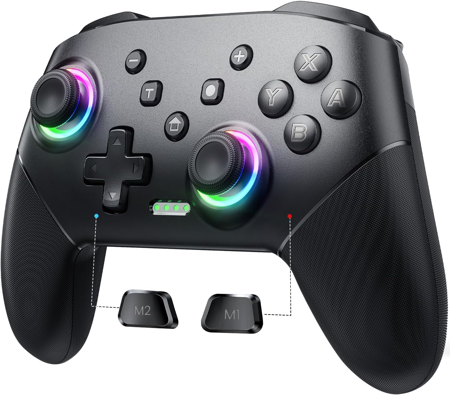 Detalle de VOYEE Pro Wireless Switch Controller 1000mAh