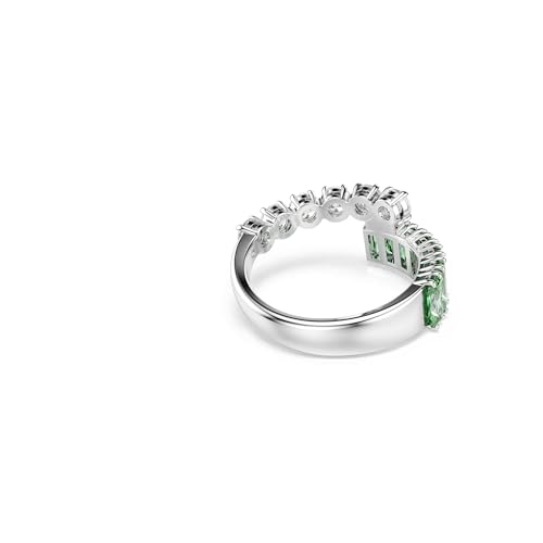 Thumbnail 3 de Swarovski Anillo Matrix verde, baño de rodio 💍