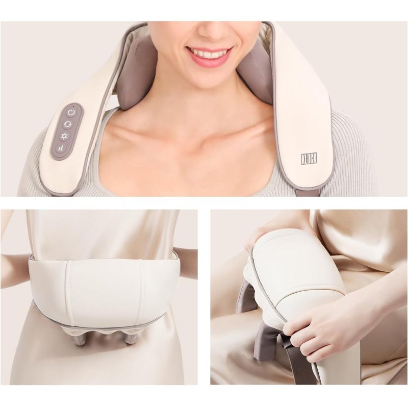 Detalle 2 de Klack NeckMass masajeador cuello y espalda con calor