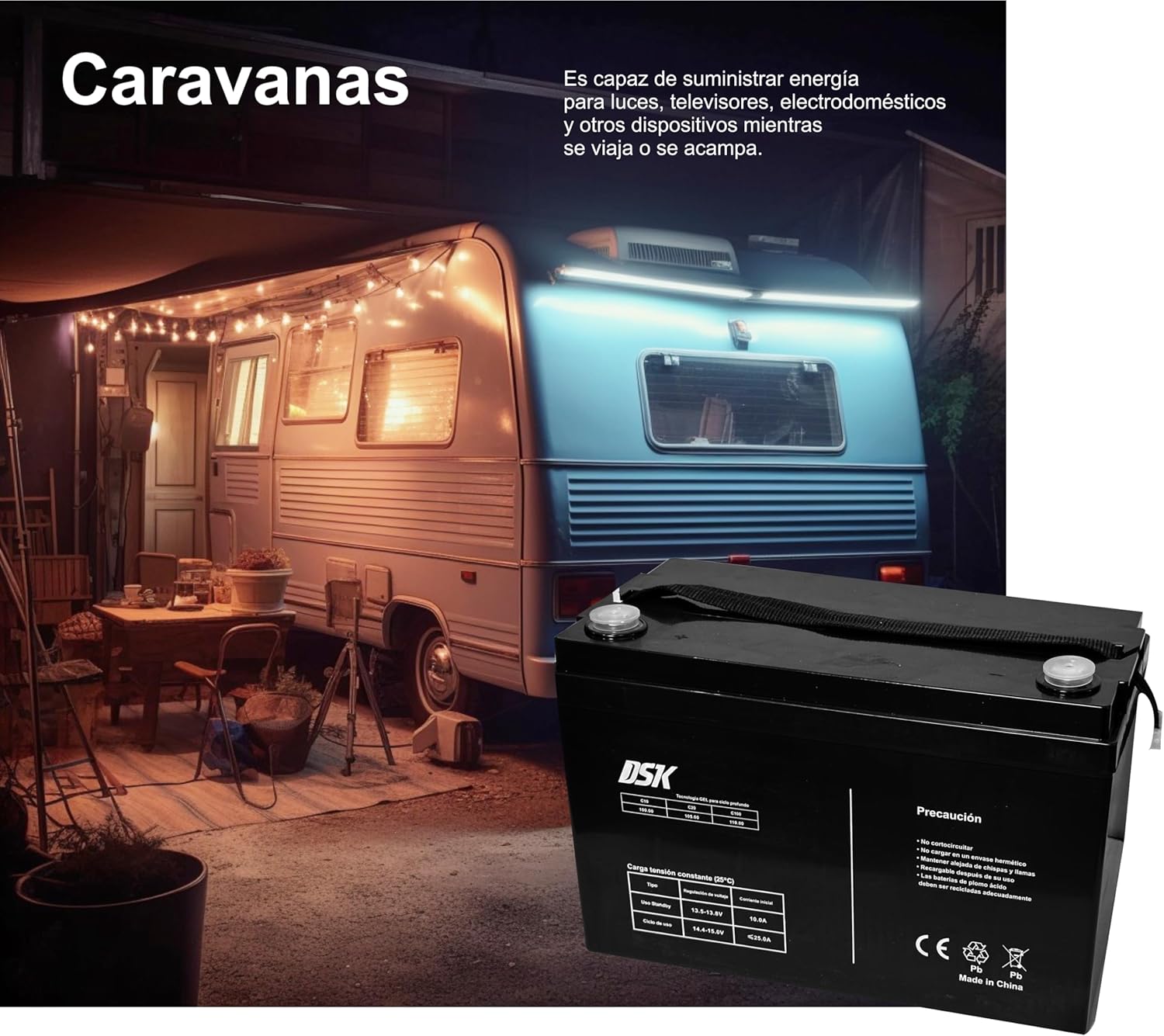 Thumbnail 5 de Batteria al piombo sigillata AGM DSK 10358 da 12V 4Ah (per giocattoli elettrici e sistemi di segnalazione) nero