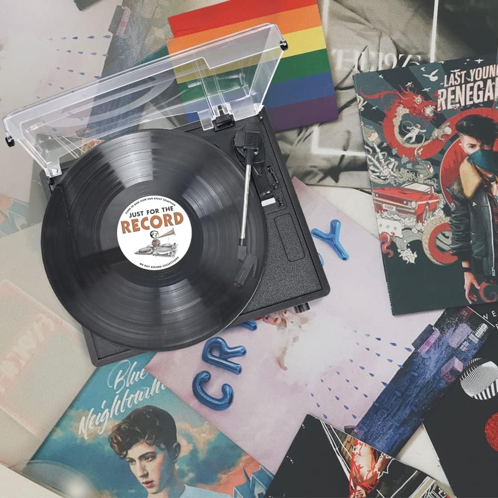 Detalle 2 de Vinyl Record Player with Speakers 3-Speed