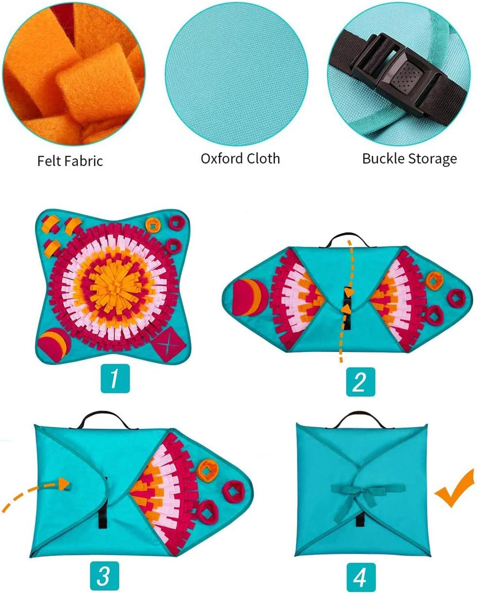 Thumbnail 4 de Emwel Dog Snuffle Mat washable puzzle toy for dogs