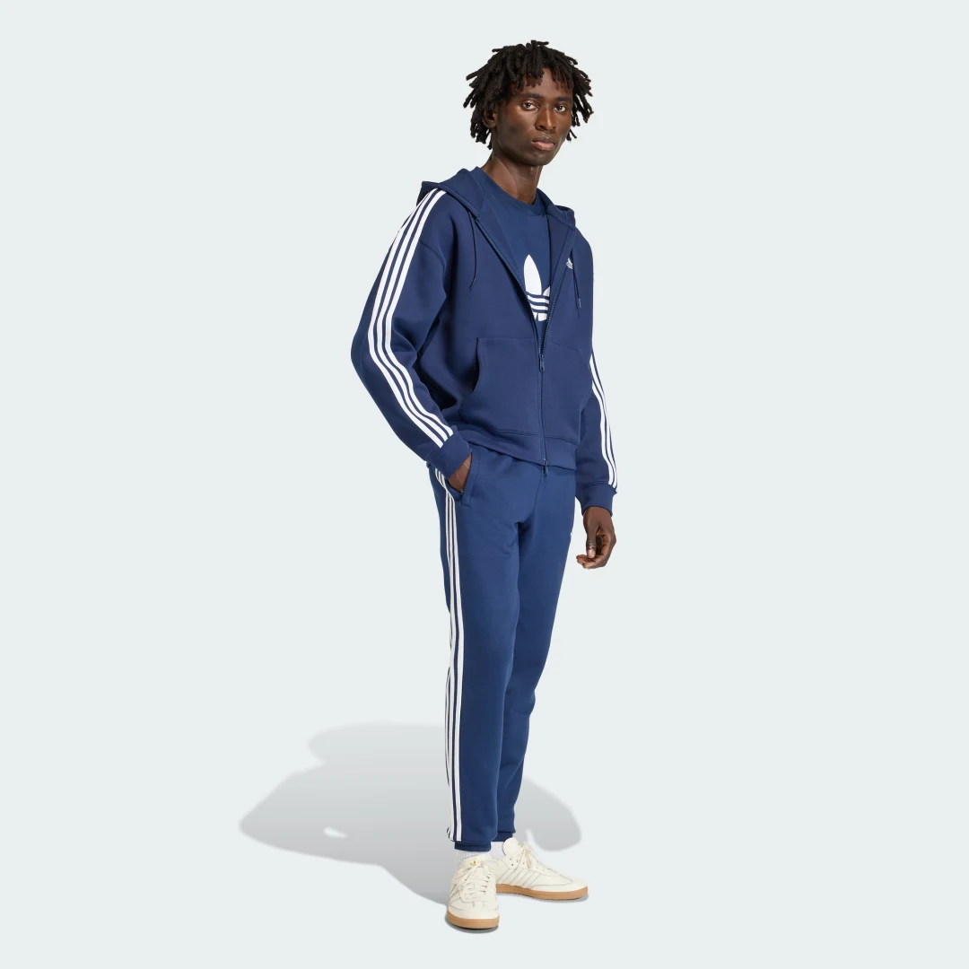 Thumbnail 2 de Chaqueta holgada Spacer con capucha Adidas Adicolor en azul