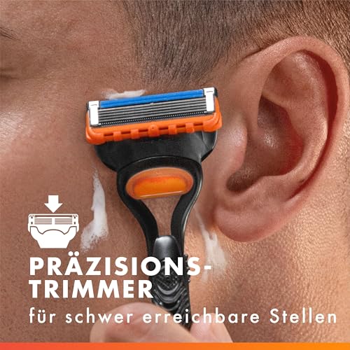 Thumbnail 3 de Gillette Fusion5 Klingen Herren – Original Rasierklingen, 8er Pack (Orange) für Fusion5