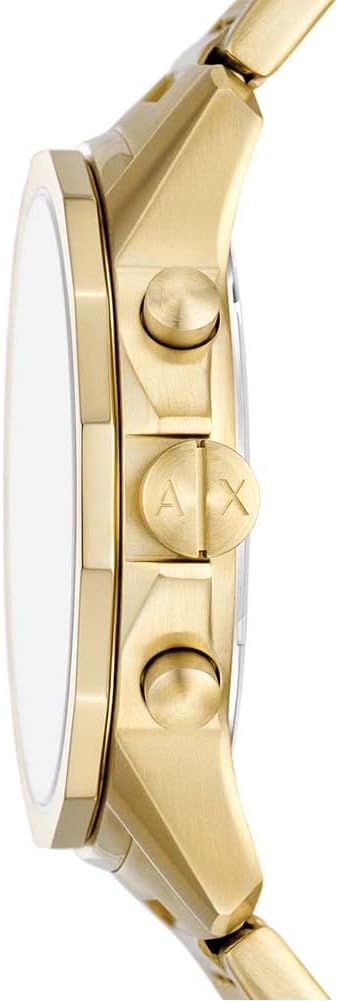 Thumbnail 4 de Armani Exchange Watch for Men – Montre élégante en acier doré avec chronographe