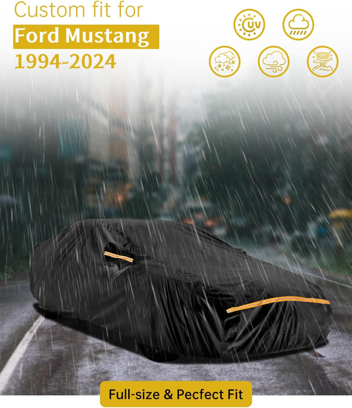 Detalle 2 de INSAUTO Waterproof Car Cover 1994-2025