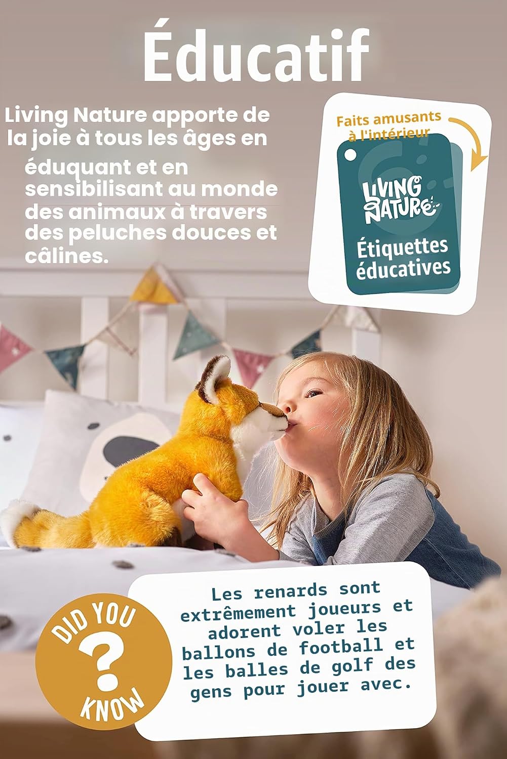Thumbnail 3 de Keycraft Living Nature – Peluche Phoque Commun bébé en peluche doux, 22 cm