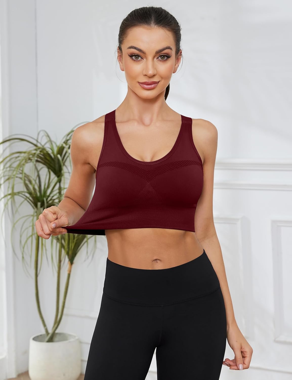 Thumbnail 4 de Litherday Brassière de sport femme sans armature avec coussinets amovibles