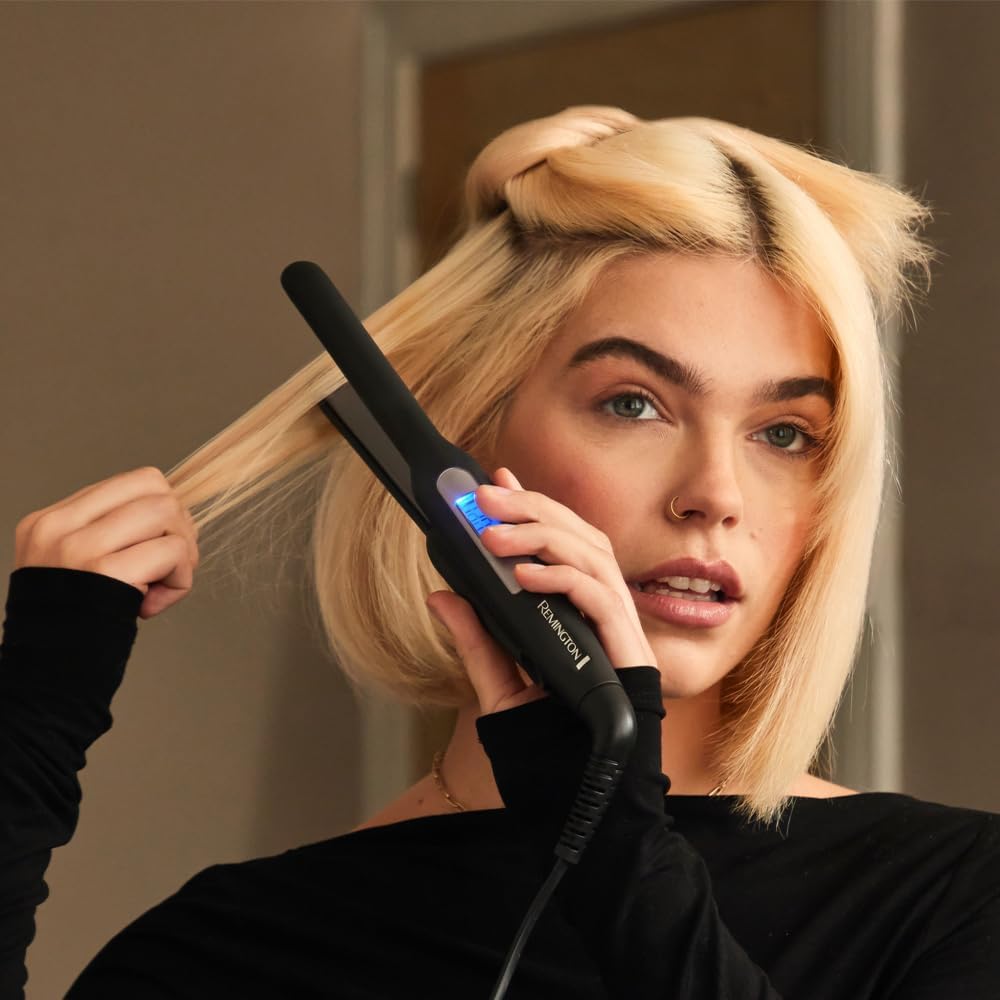 Thumbnail 6 de Remington Piastra per Capelli Pro-Ceramic Extra Slim S5515: perfetta per capelli corti, barba e pixie