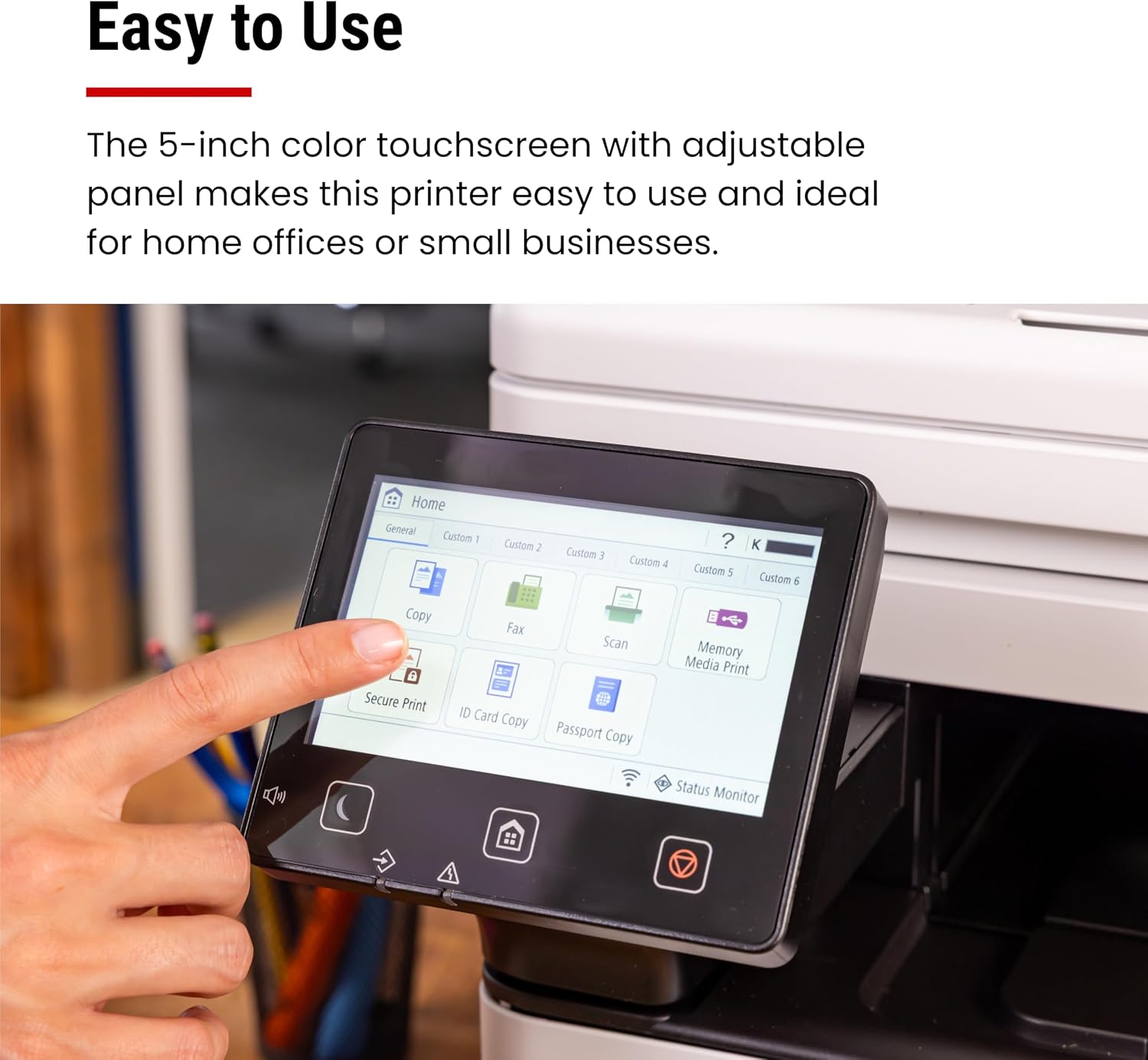 Detalle de Canon monochrome laser printer MF465dw II