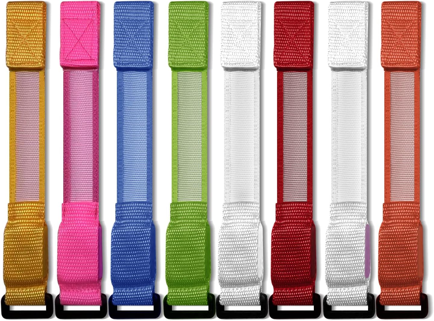 Detalle de M.best 8 Stück LED Light Up Armbänder – Glühen im Dunkeln, Vielseitige Party-Accessoires