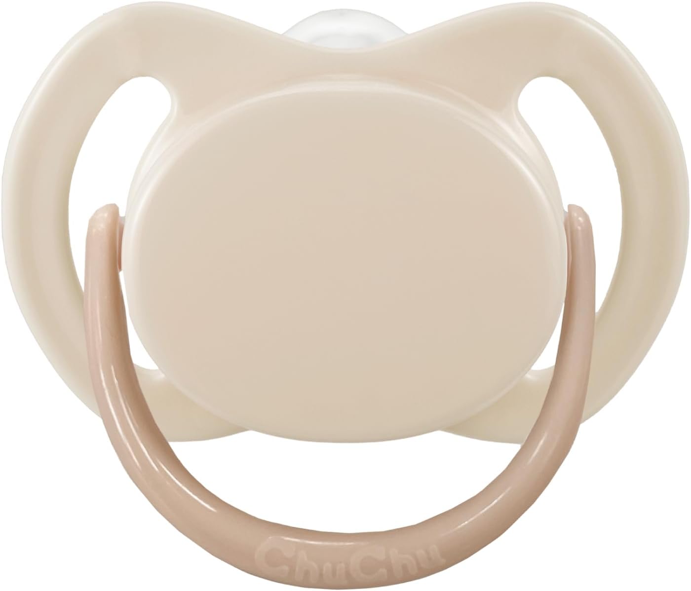 Detalle de ChuChu デンティスター 離乳期用おしゃぶり 6ヶ月頃から グレー 薄型乳首