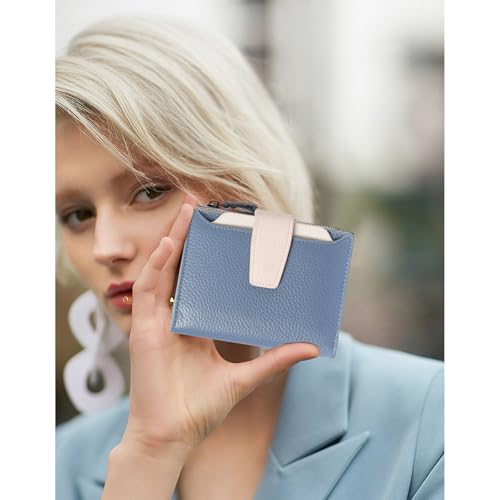 Thumbnail 4 de SENDEFN portefeuille femme en cuir avec blocage RFID, 14 emplacements cartes
