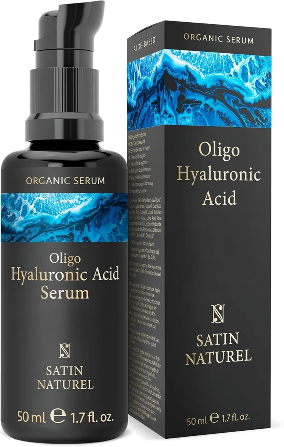 Detalle de Satin Naturel Sérum Facial Ácido Hialurónico 50ml