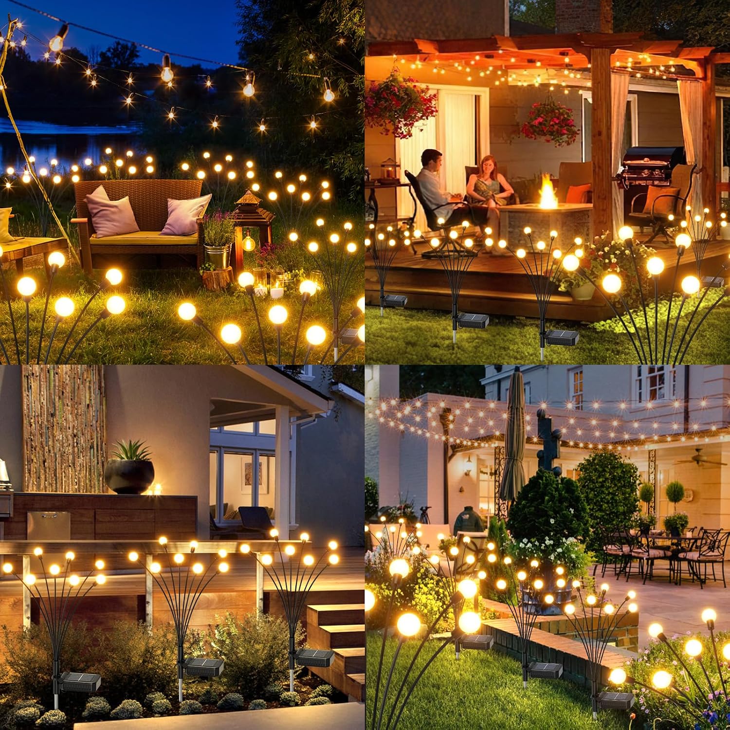 Thumbnail 6 de GEARLITE Firefly Solarlampen Außen Garten