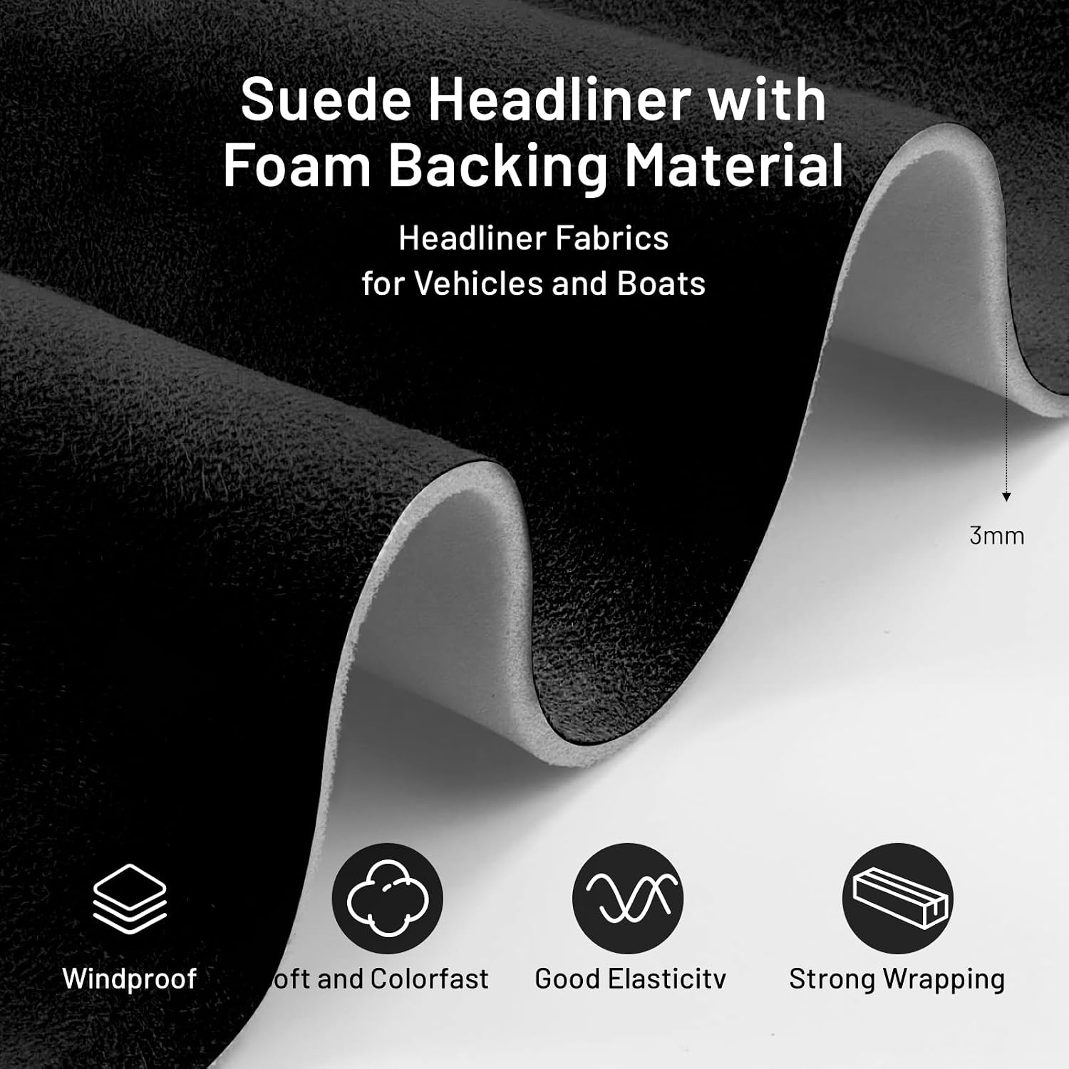 Detalle de Hiksuky Suede Headliner 36"