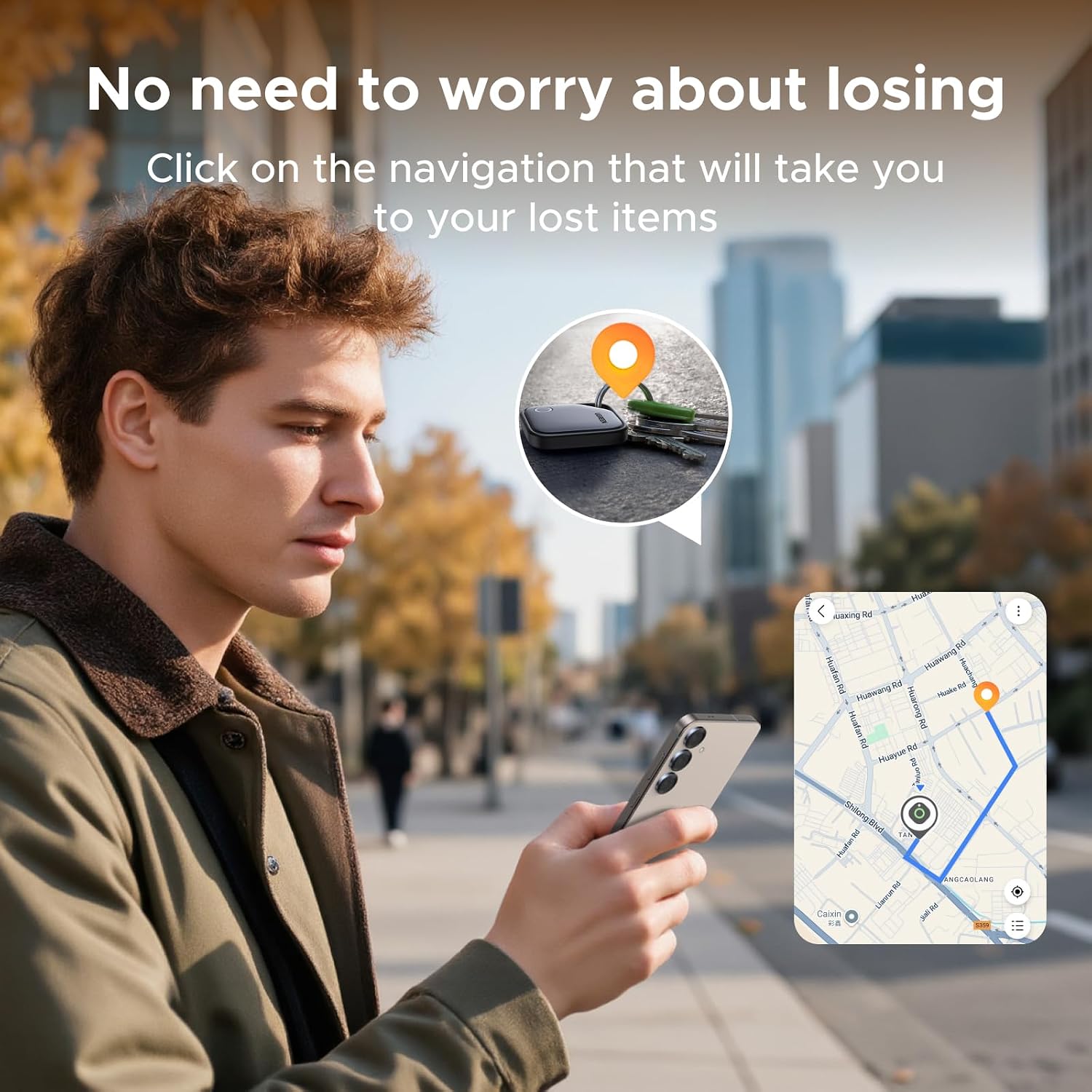Thumbnail 6 de UGREEN FineTrack S 550‑day Bluetooth tracker