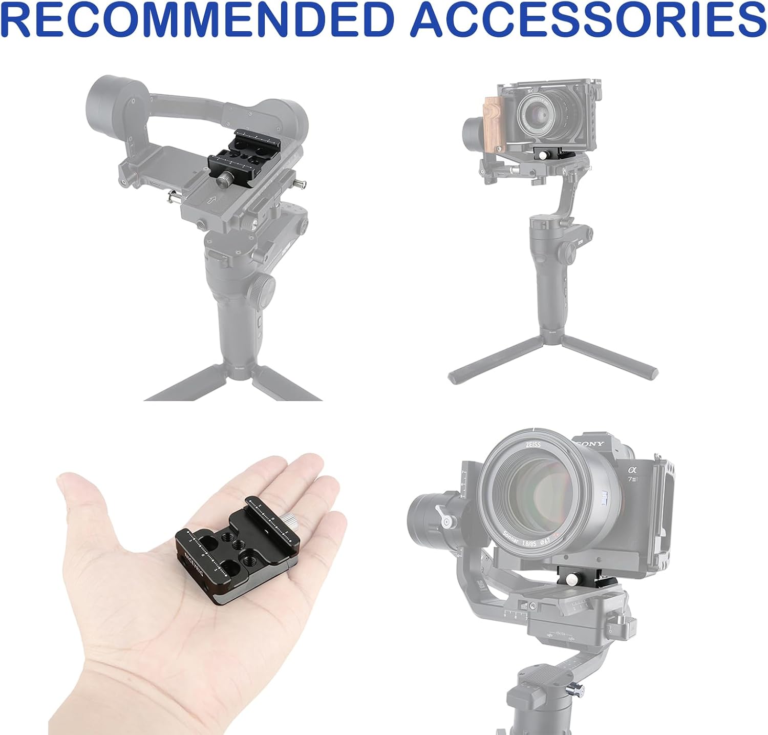 Thumbnail 4 de NICEYRIG Universal Arca Quick Release Clamp for Gimbal 🎥