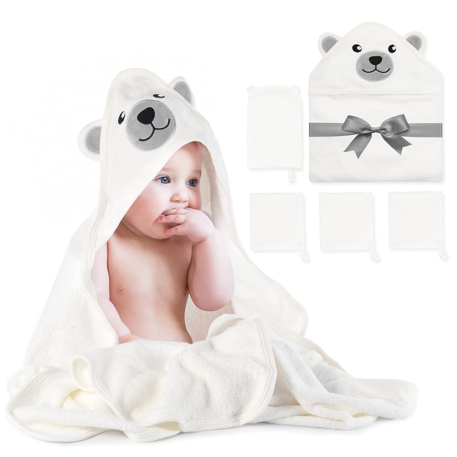 Thumbnail 6 de Momcozy Baby Towel Set, 8-Piece