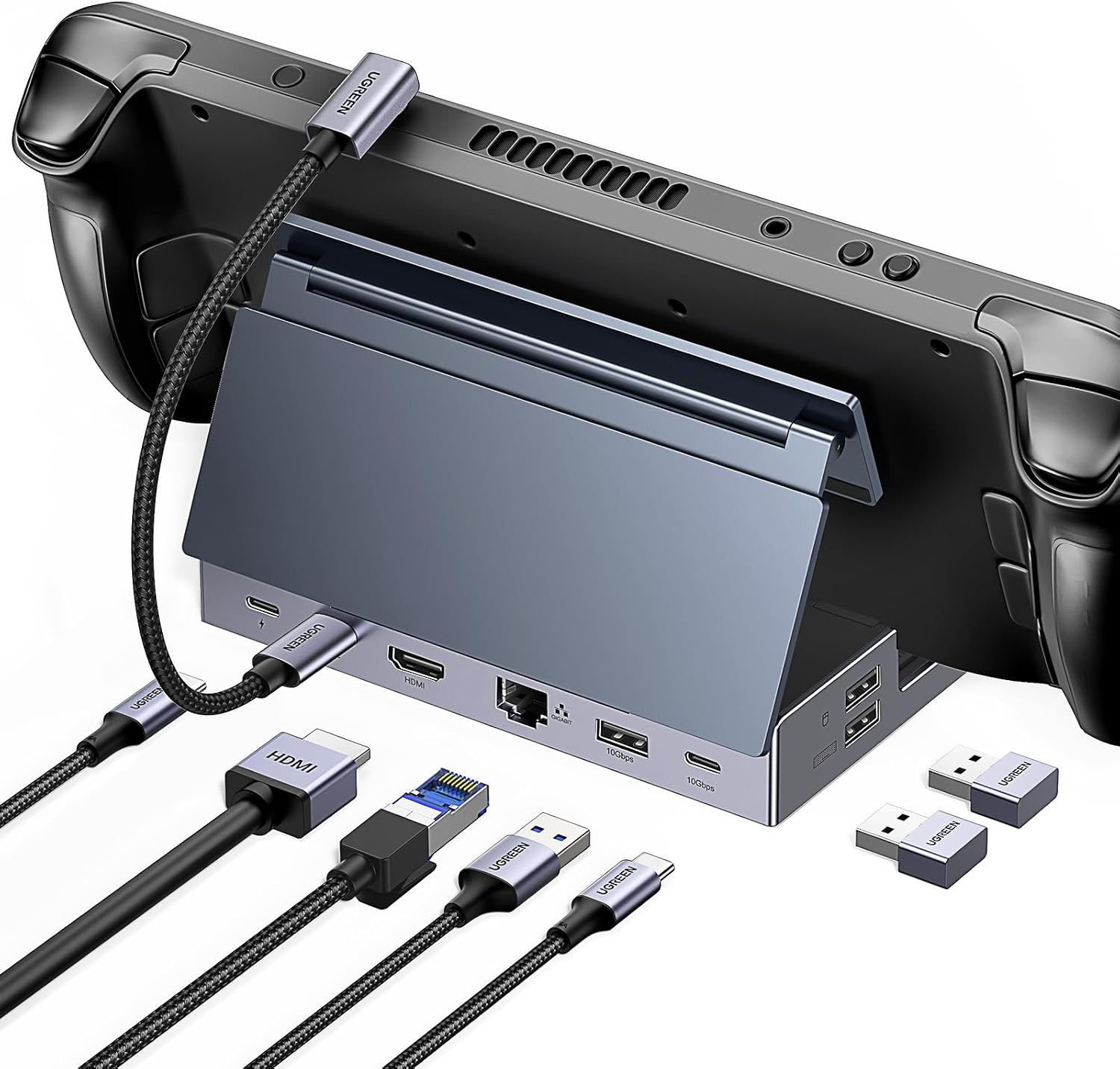 Detalle de UGREEN Steam Deck Dock 4K@60Hz