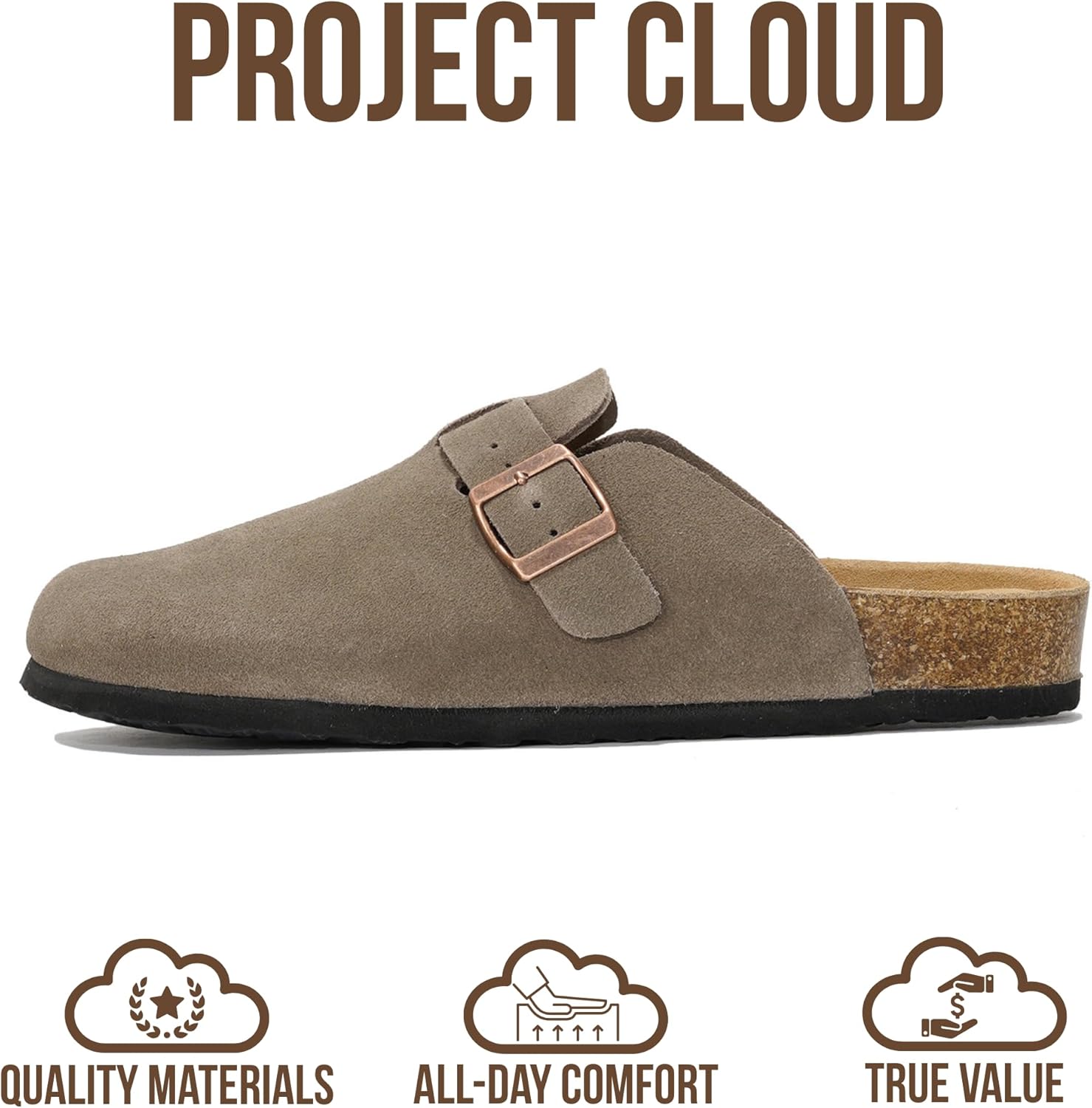 Thumbnail 3 de Project Cloud Brooklyn 100% Leather Clogs 👞